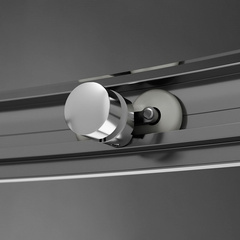 Душевое ограждение 95x95 AM.PM Like - W83G-333-095CT (прозрачное стекло без поддона)