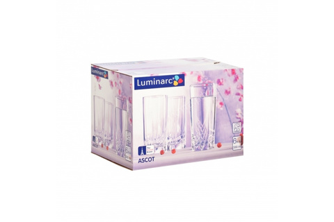 Набор стаканов Luminarc Аскот 330 мл высокие (6 шт) - купить 3