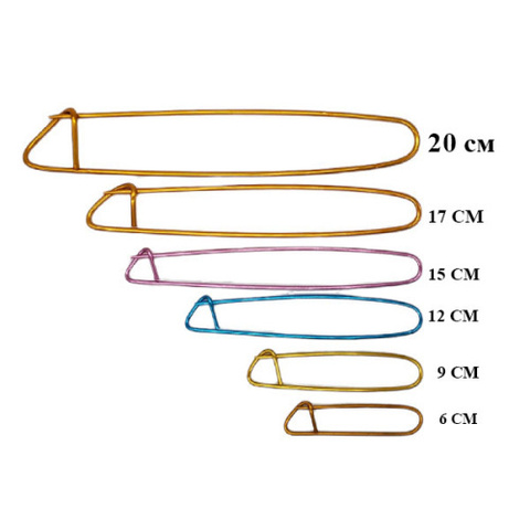 Набор булавок для незакрытых петель (6шт)