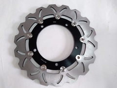 Диск тормозной передний на KAWASAKI NINJA 400 ABS 400 2018-2021, Z 400 400 2019-2021 черный