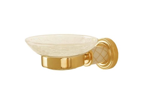 Boheme Murano 10903-W-G Мыльница, цвет: золото