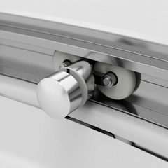 Душевое ограждение 95x95 AM.PM Like - W83G-333-095CT (прозрачное стекло без поддона)