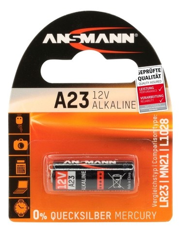 Батарейка ANSMANN A23 (12V) Premium