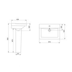 УМЫВАЛЬНИК SANTERI ОРИОН