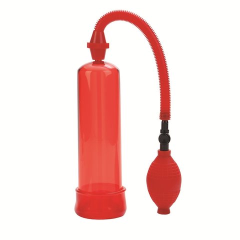 Красная вакуумная помпа Firemans Pump - California Exotic Novelties Pumps SE-1008-00-3