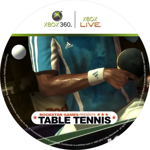 Rockstar Table Tennis [Xbox 360]