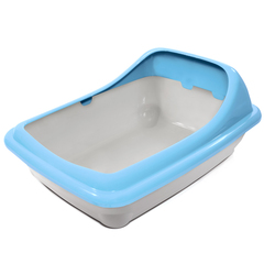 Triol туалет для кошек прямоугольный с ассиметричным бортом 