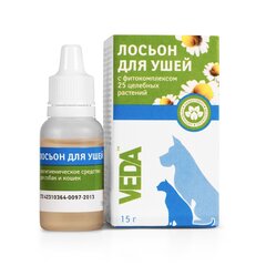 Veda лосьон для ушей 15г