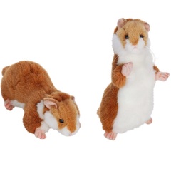 Hansa Мягкая игрушка Хомячок стоящий 15 см (3739)