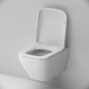 Am.Pm C701701SC Spirit V2.0 Square подвесной унитаз FlashClean с сиденьем микролифт