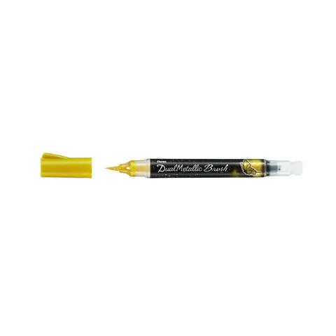 Pentel Dual Metallic Brush (Gold)