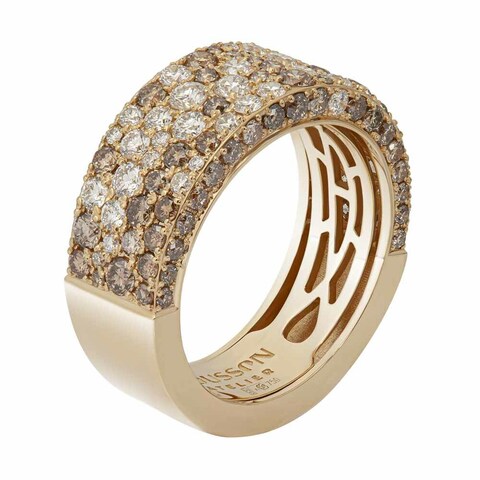 Кольцо с Бриллиантами, R0256-0/58