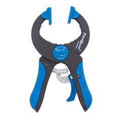 44-2-015 Струбцина клещеобразная пластик. корп., рычажный храповый механизм, 6