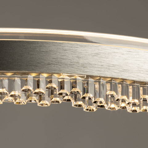 Подвесная светодиодная люстра De City Платлинг 661019501