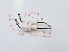 Электроды розжига для HYDROSTA HSG 100-200 SD (арт. 3317101000)