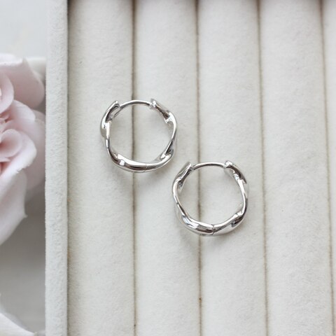 Швензы Конго 17*4 мм, родий, Ш247