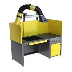 СС-02-07 Стол сварщика с вытяжным устройством, Kronvuz