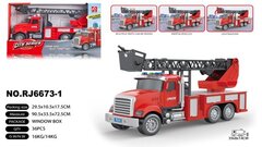 Машина пожарная+лестница свет+муз 30*11