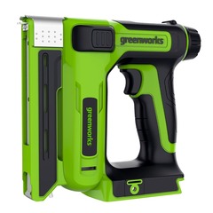 Степлер аккумуляторный Greenworks G24CS10 24V, без АКБ и ЗУ