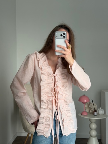 Блуза Pillow нежно-розовый