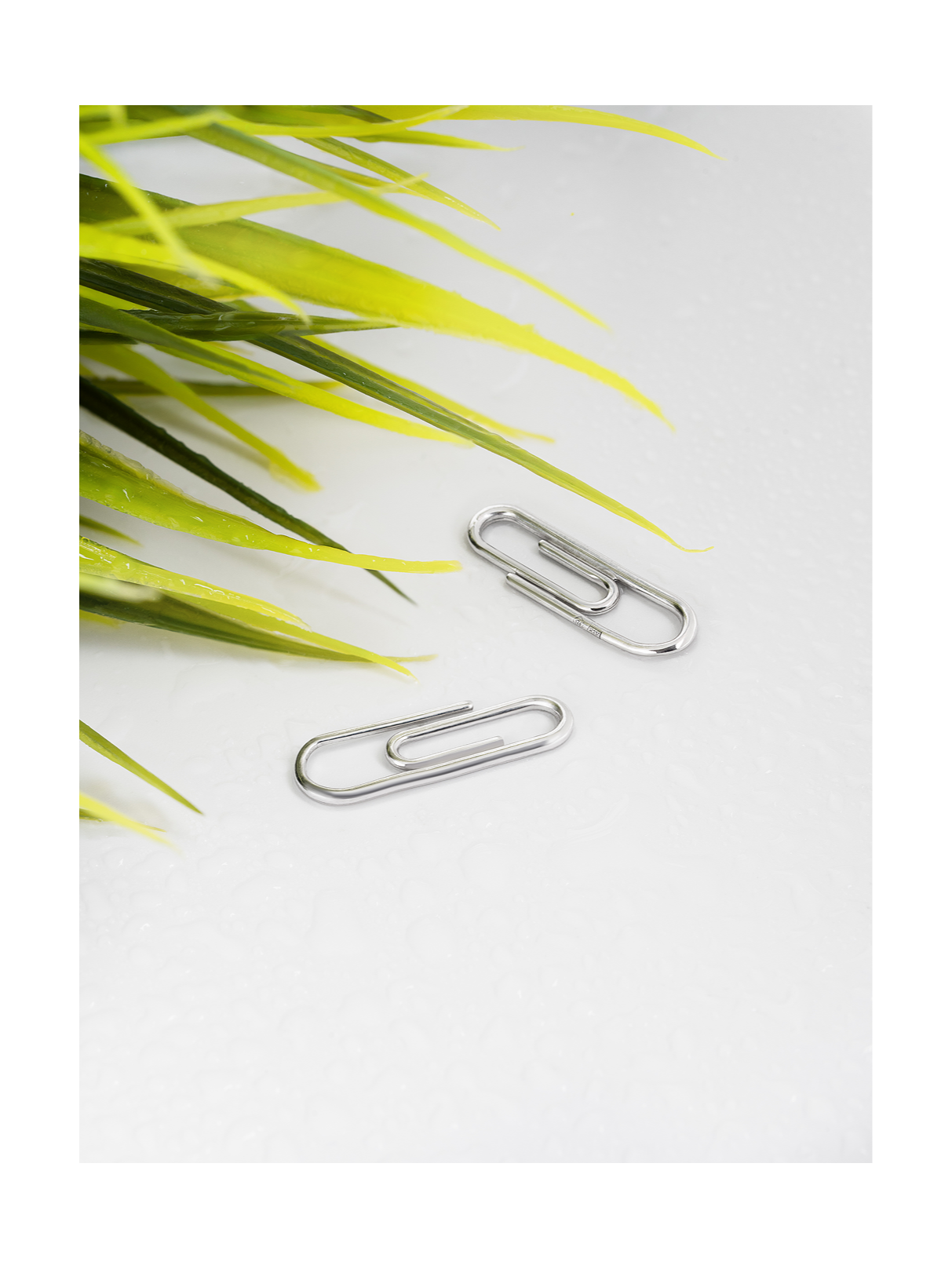 Серьги Скрепки