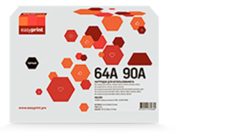 Картридж EasyPrint LH-CE390A/CC364A для HP LJ P4014, 4015, M601, M602, M603 (10000 стр.) с чипом