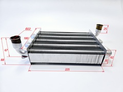 Теплообменник основной для FERROLI Fortuna Special F10(NG)-F16(NG) (арт. 39899039)