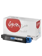 Картридж Sakura TK5150C (1T02NSCNL0) для Kyocera Mita, голубой, 10000 к.