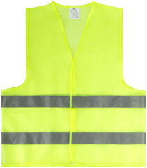 Жилет сигнальный желтый, 2 горизонтальные полосы, 60 гр., размер XXXL, 12124М