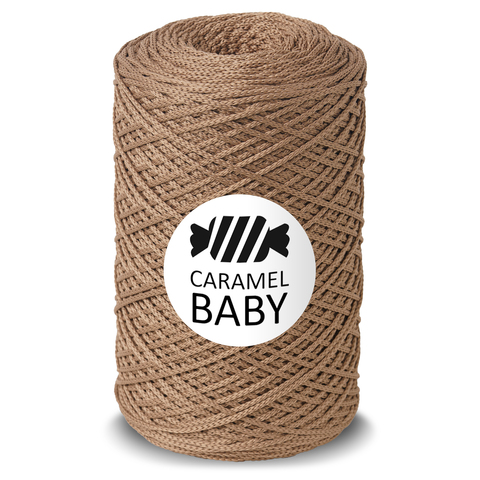 Шнур для вязания Caramel Baby 300 м фундук