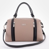 Сумка Саломея 127 норвежский тауп + черный