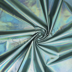 Купить оптом голографический АБ бифлекс Aquamarine Disco в интернет-магазине Strazok.ru