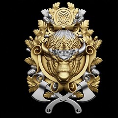 Силиконовый молд № 0702 Бык