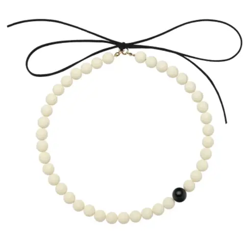 Колье White ball