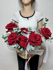 Композиция «Красное сердце»