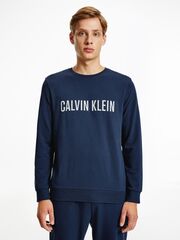 Толстовка теннисная Calvin Klein L/S Sweatshirt - blue shadow w/white