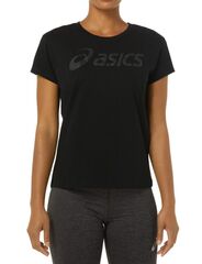 Женская теннисная футболка Asics Big Logo Tee - performance black