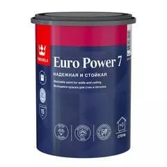 Краска моющаяся для стен и потолка TIKKURILA EURO POWER 7