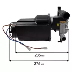 Двигатель эл. переменного тока QUATTRO ELEMENTI VERONA 150 Turbo в сборе с насосом (242-328-051)