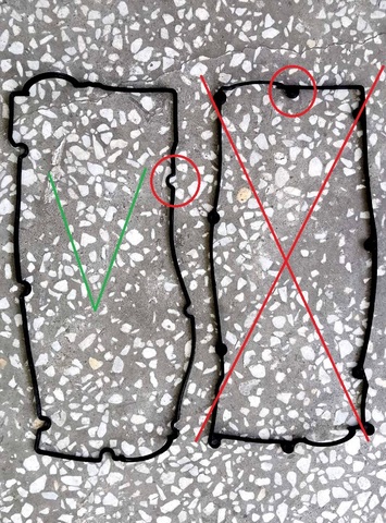 ПРОКЛАДКА КЛАПАННОЙ КРЫШКИ ACCENT DOHC 2008- PMC (С ВЫСТУПАМИ ПОД БОЛТЫ)