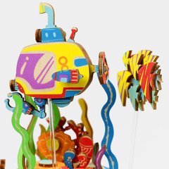 Деревянный 3D конструктор - музыкальная шкатулка Robotime 