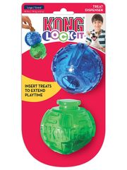 Игрушка для собак KONG Lock-It мячи для лакомств, 2 шт.