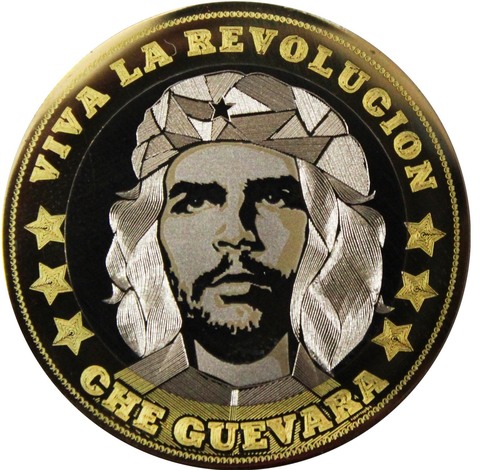 Че Гевара. Гравированная монета 10 рублей