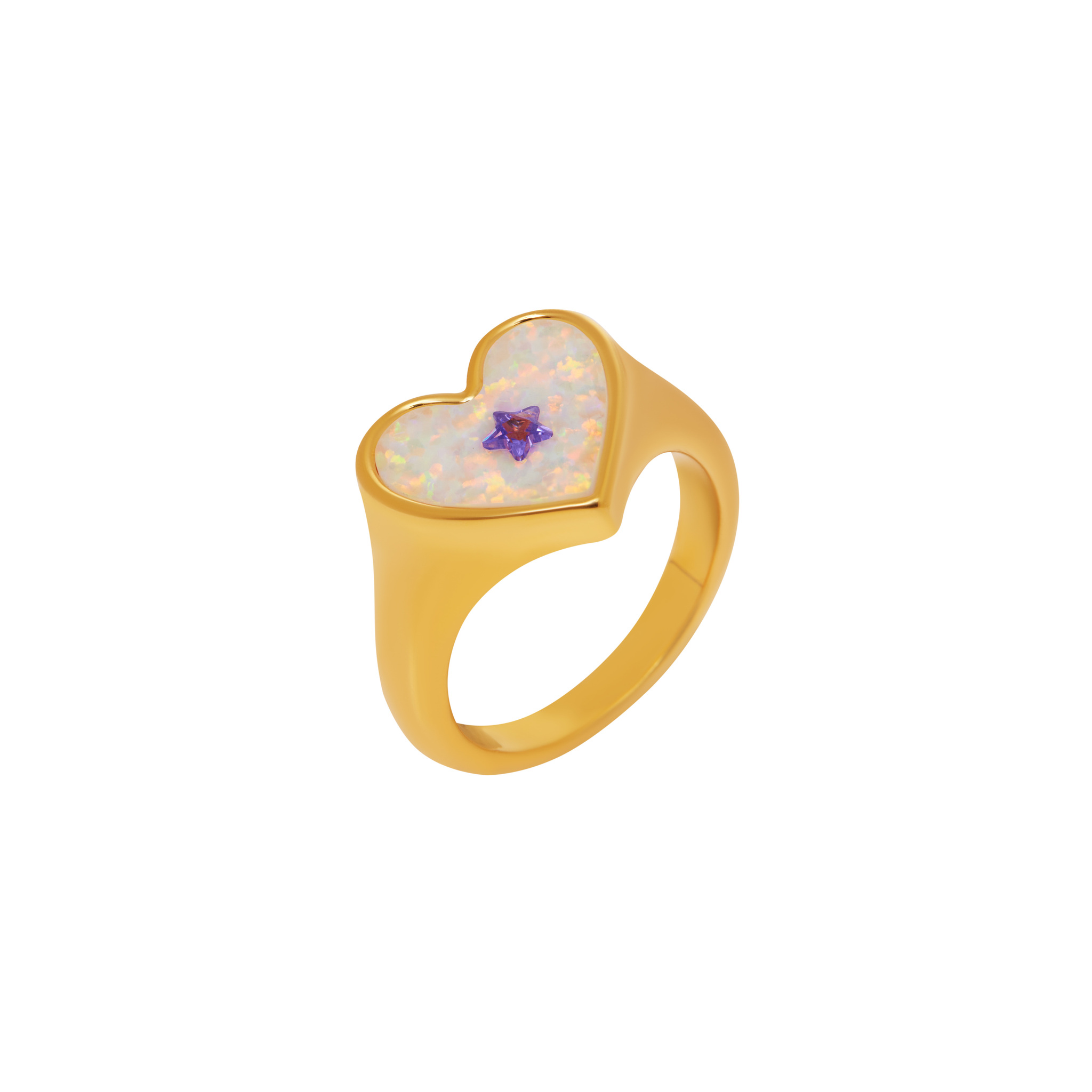 JULY CHILD Кольцо Luna Ring july child кольцо rose opal ring gold
