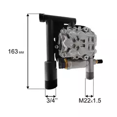 Двигатель эл. переменного тока QUATTRO ELEMENTI VERONA 150 Turbo в сборе с насосом (242-328-051)