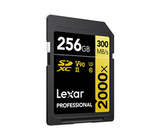 Карта памяти Lexar Professional 2000x Gold SDXC 256GB UHS-II U3 V90, R/W 300/260 МБ/с