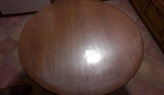 Скатерть круглая матовая 105 см