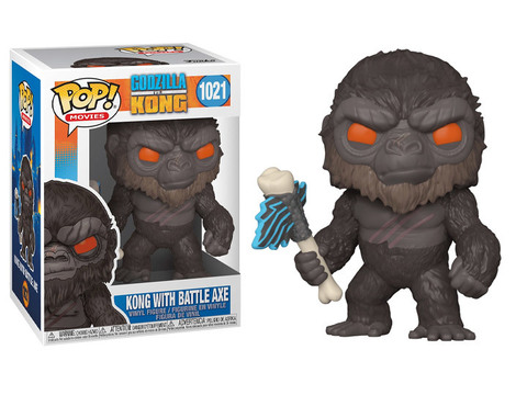 Фигурка Funko POP! Godzilla Vs. Kong: Kong with Battle Axe (1021)