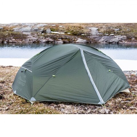 Картинка палатка туристическая Tramp TRT-92 dark green - 9