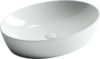 Умывальник чаша накладная овальная Element 610*410*150мм Ceramica Nova CN5018